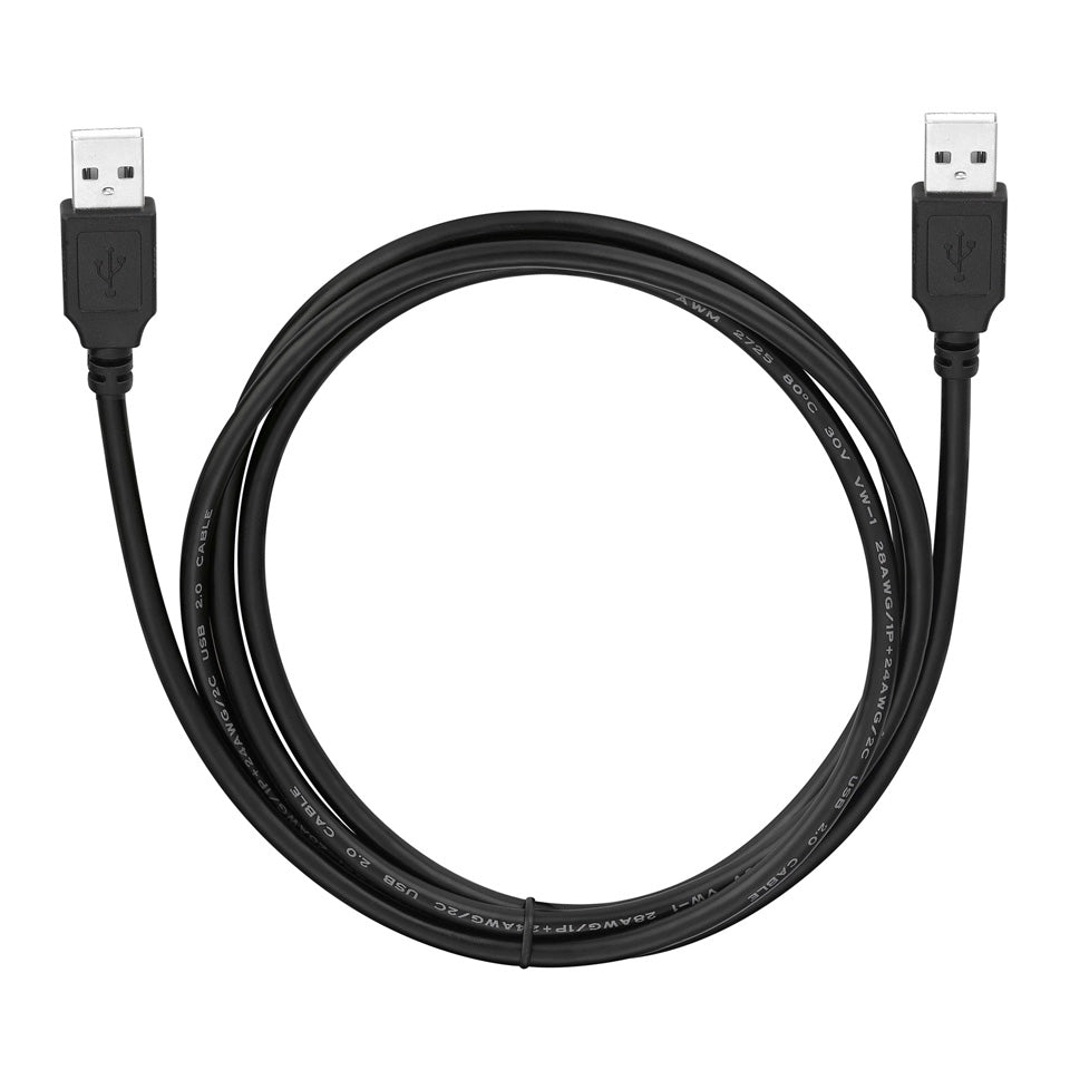 USB 2.0 Type A Male to Type A Male Data Cable