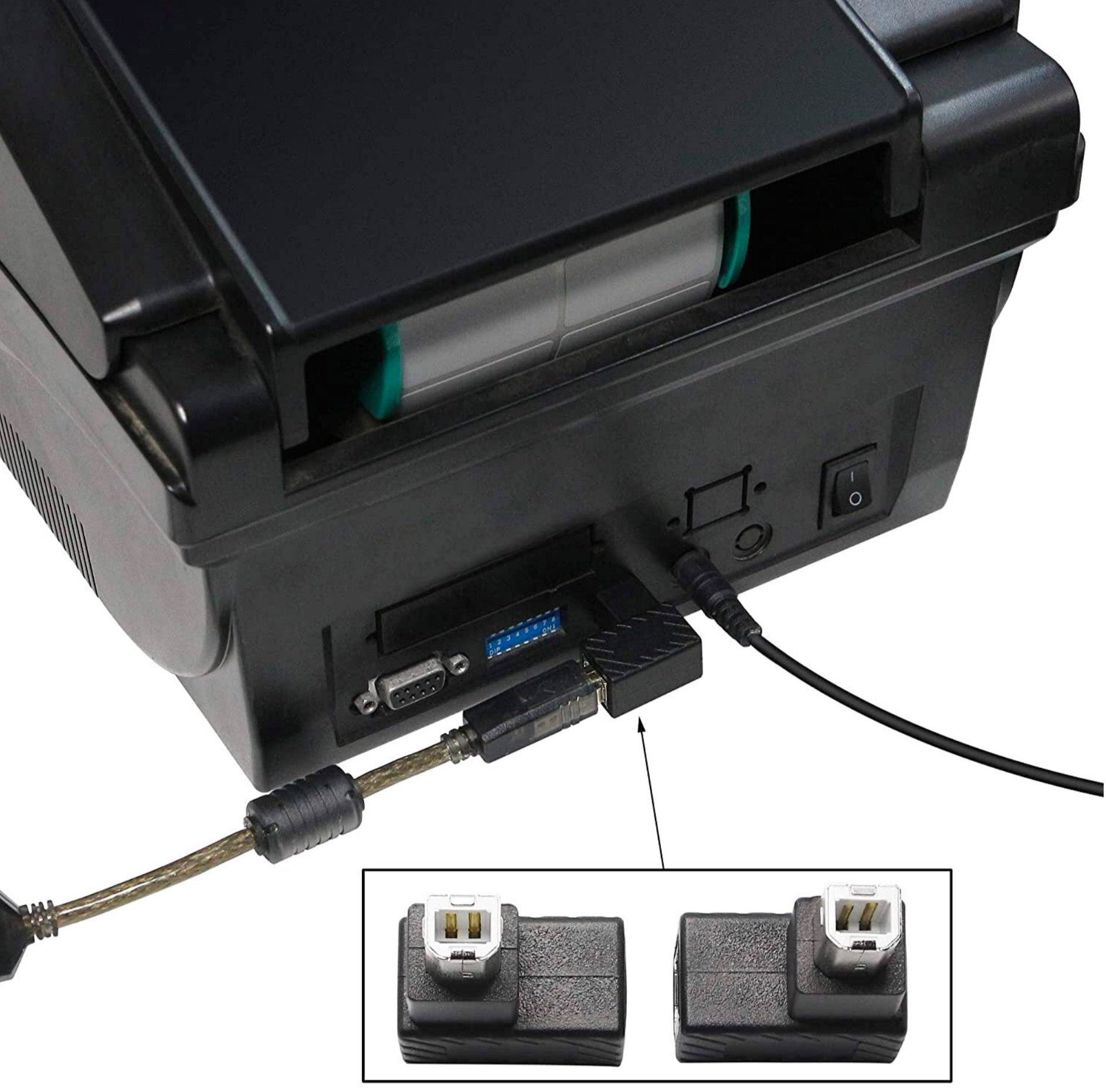 Printer USB Type B extension angle adapter4