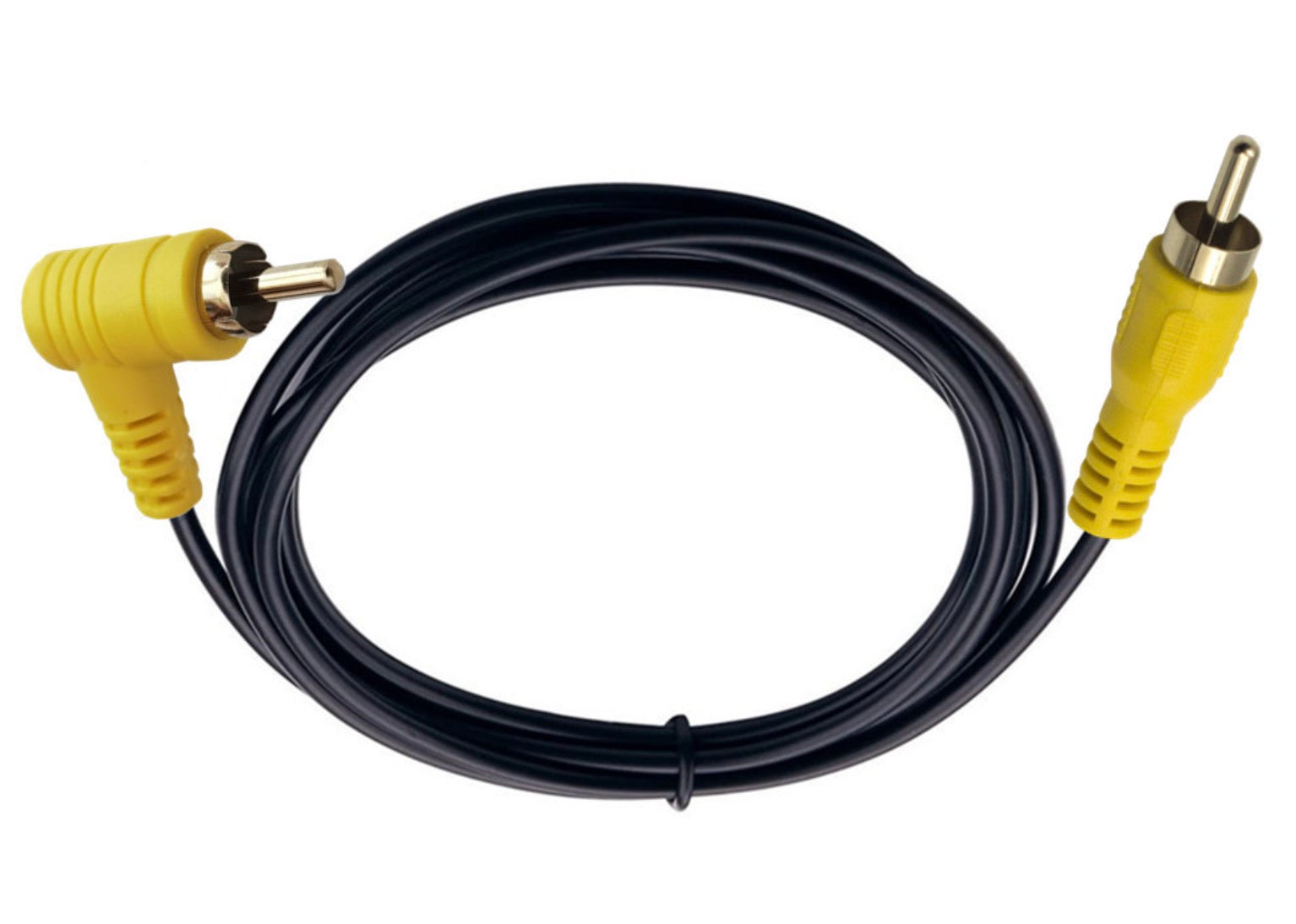 RCA male to male composite video cable angled