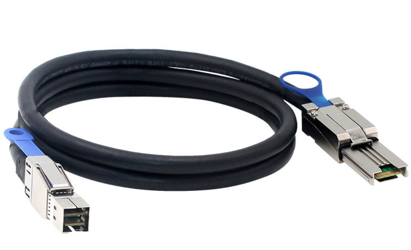 SFF-8644 to SFF-8088 storage cable
