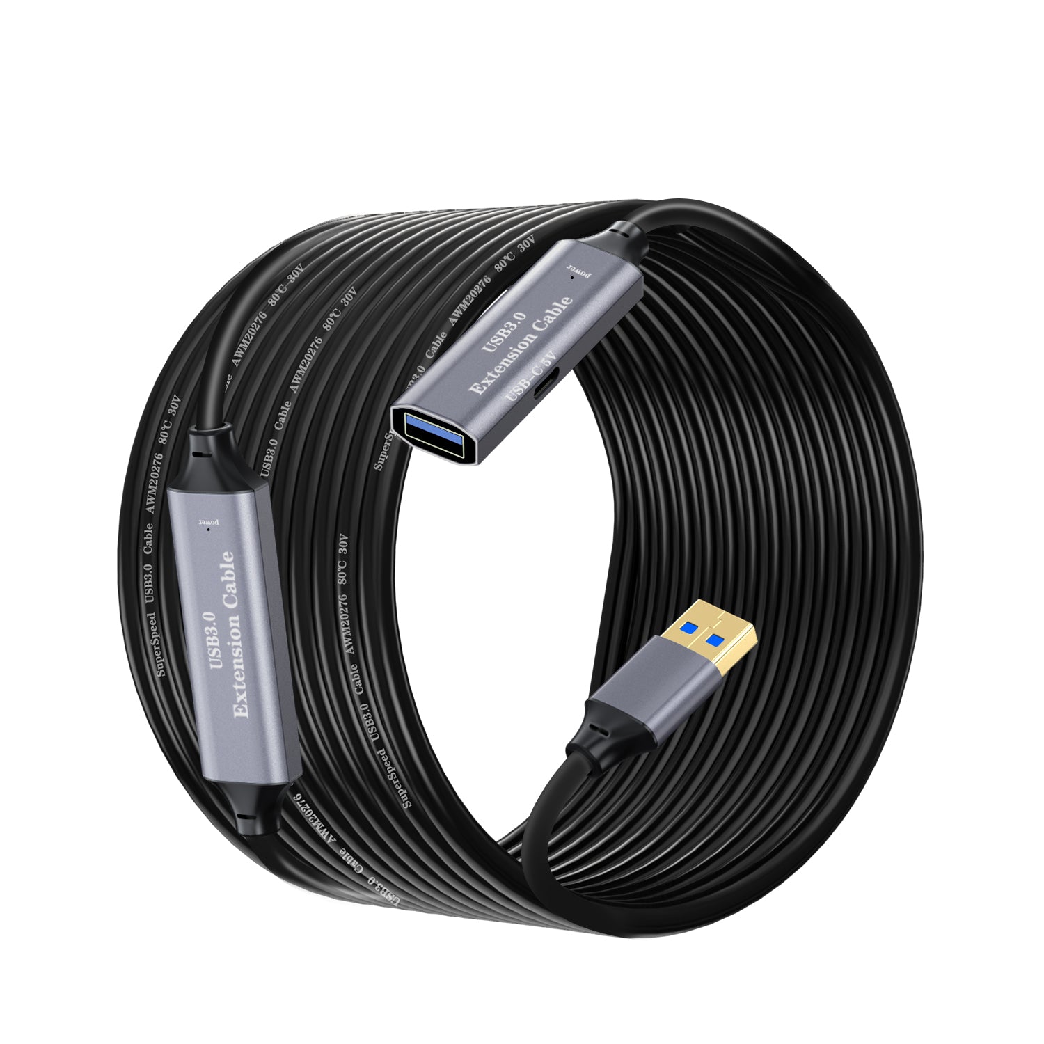 USB 3.0 A Male to Female Extra Long Extension Cable 5m-30m