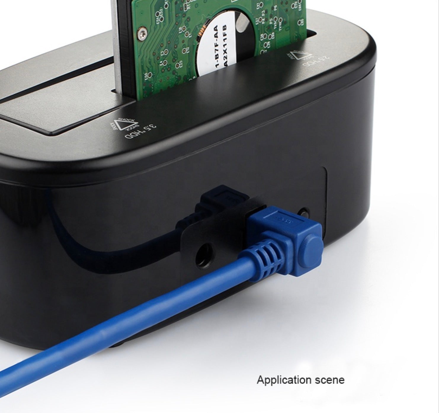 USB-A 3.0 Male to USB Type B Male Printer Cable (Right Angle)