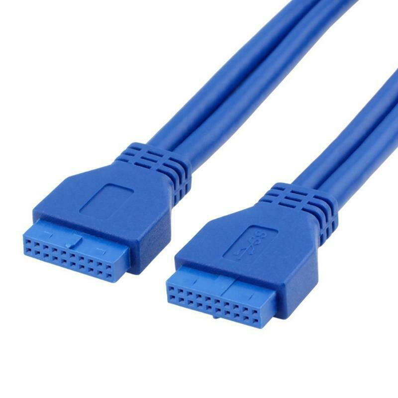 USB 3.0 motherboard header extension cable full length