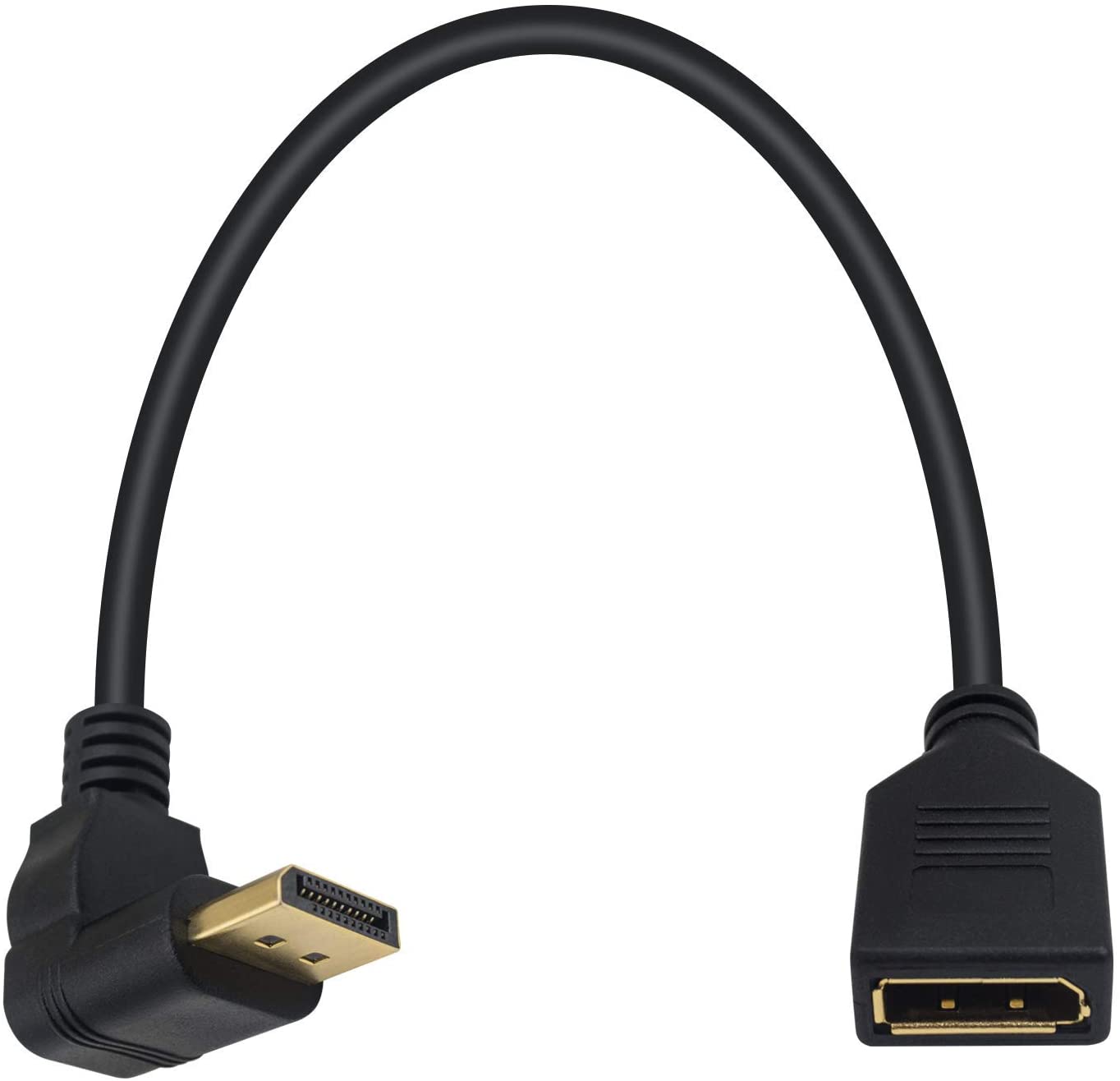 DisplayPort Male to Female Extension Cable 0.3m