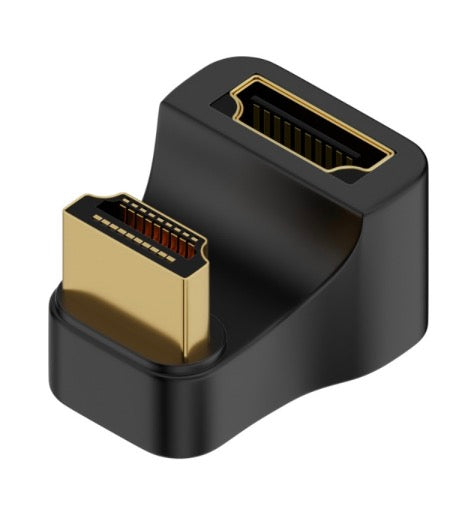 right angle hdmi male to female adapter