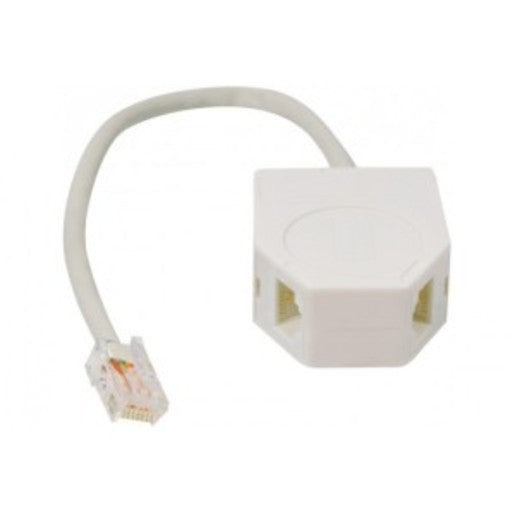 EXC 911776 RJ45 Network Splitter Adapter