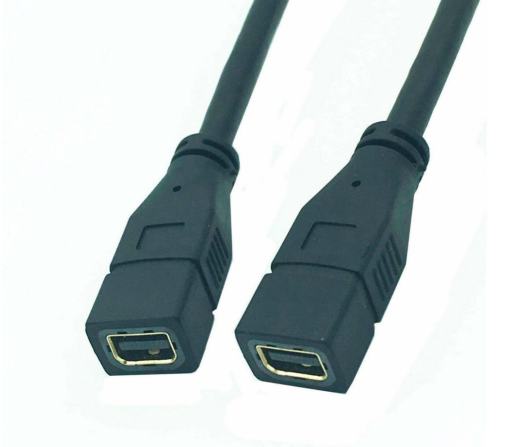 Mini DisplayPort Female to Female Extension Cable 0.3m