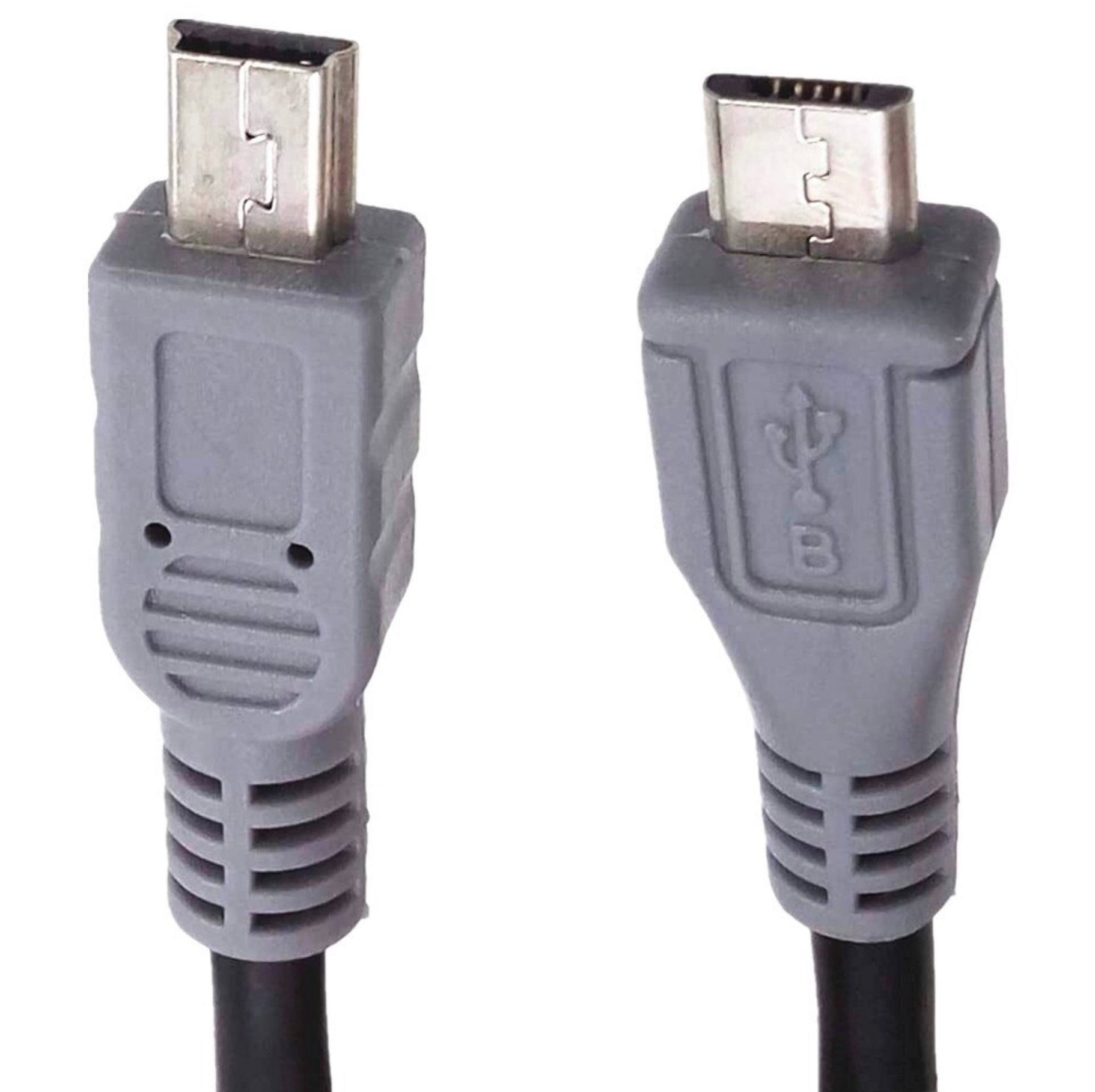 USB Micro 5Pin Male to Mini 5Pin Male OTG Data Cable