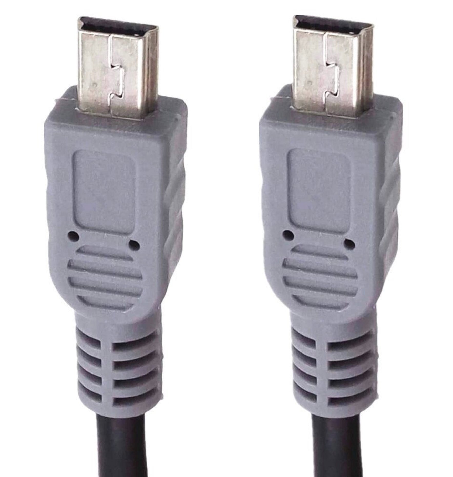 USB Mini 5-Pin B Male to Mini B Male OTG Sync & Data Transfer Cable
