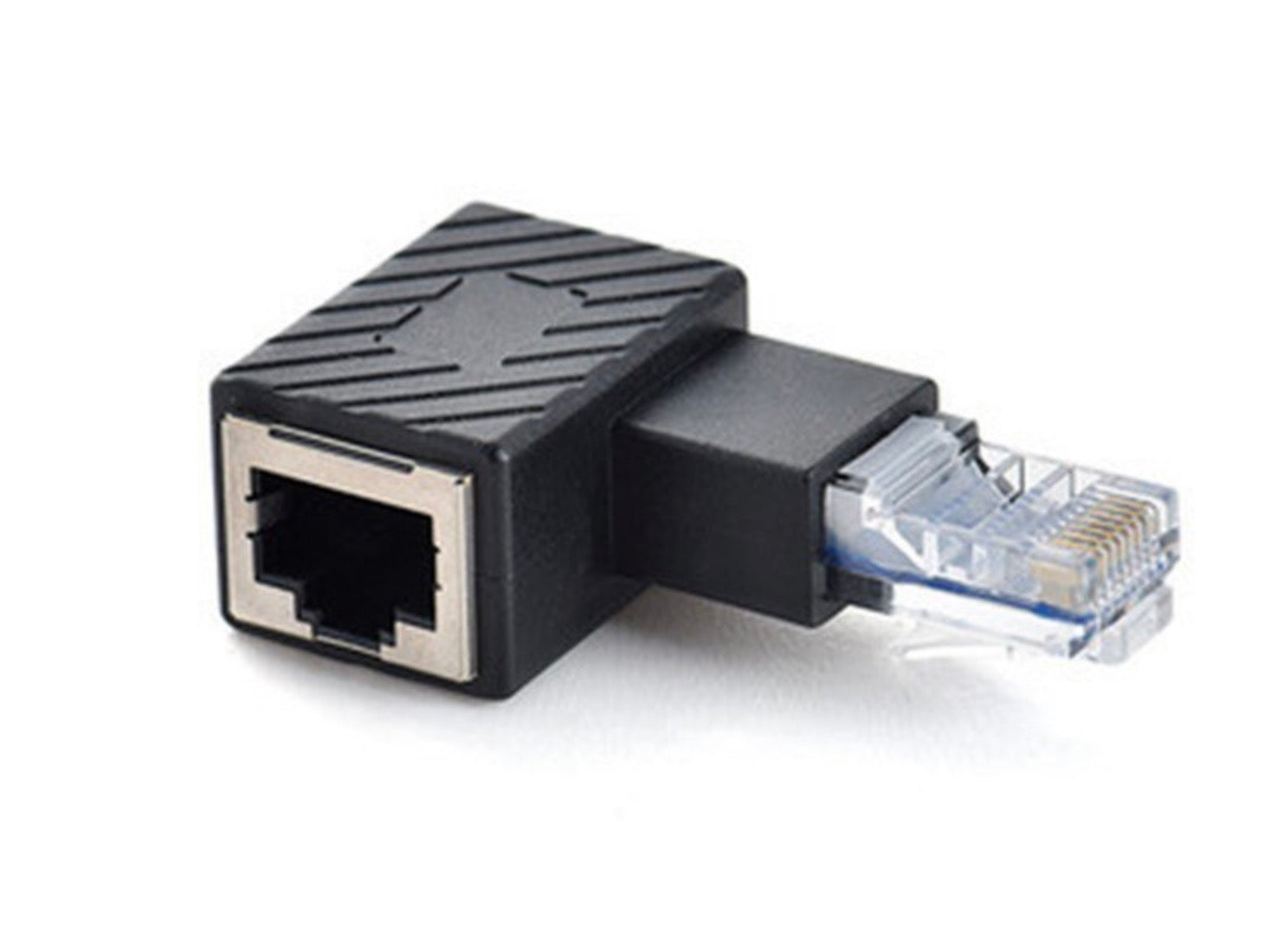 RJ45 Male to Female Extension Cat6 LAN Network Connector Adapter