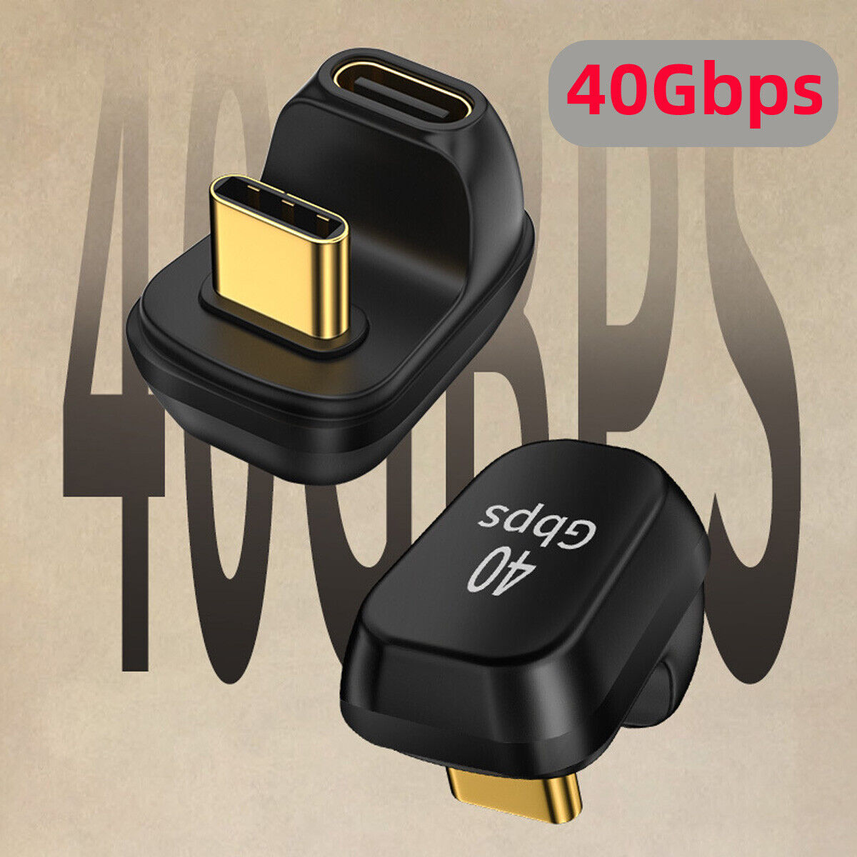 USB 4.0 Type C Male to Female PD Charging Data + Video Extension Adapter 40Gbps 8K