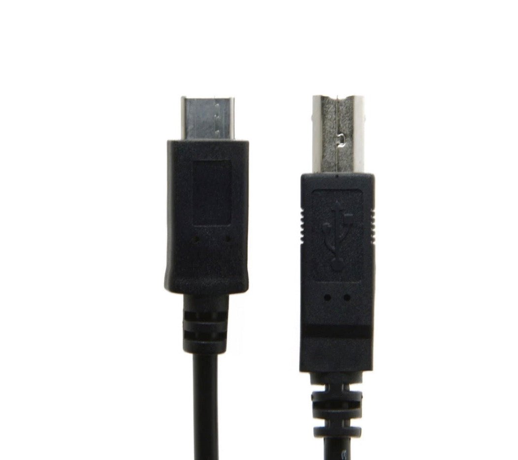 USB 3.1 Type C Male to USB 2.0 B Type Male Printer Scanner Cable