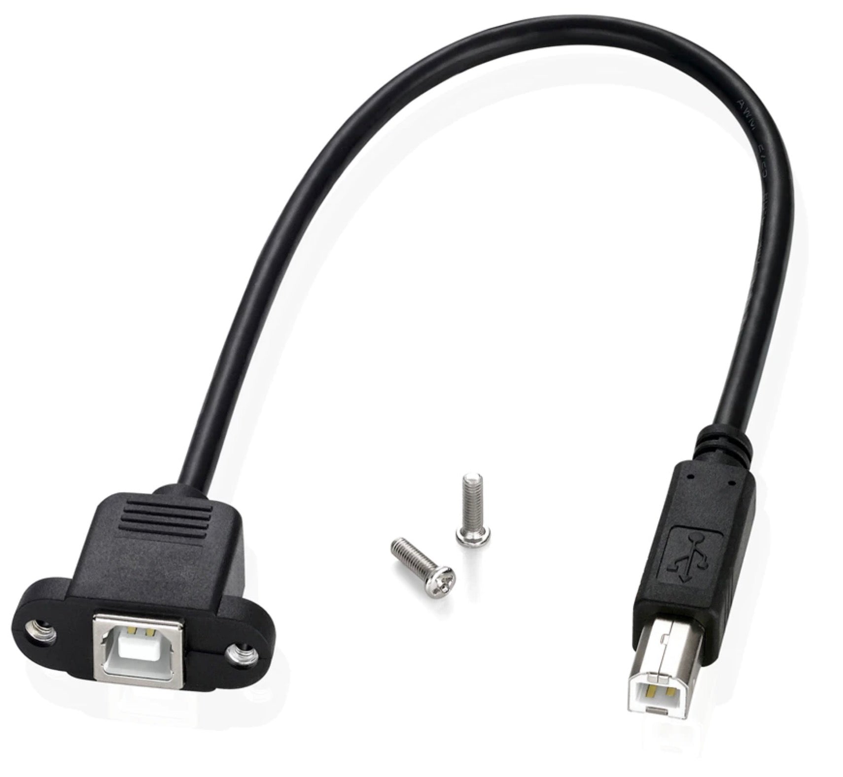 USB 2.0 Type B Male to Female Printer Extension Cable
