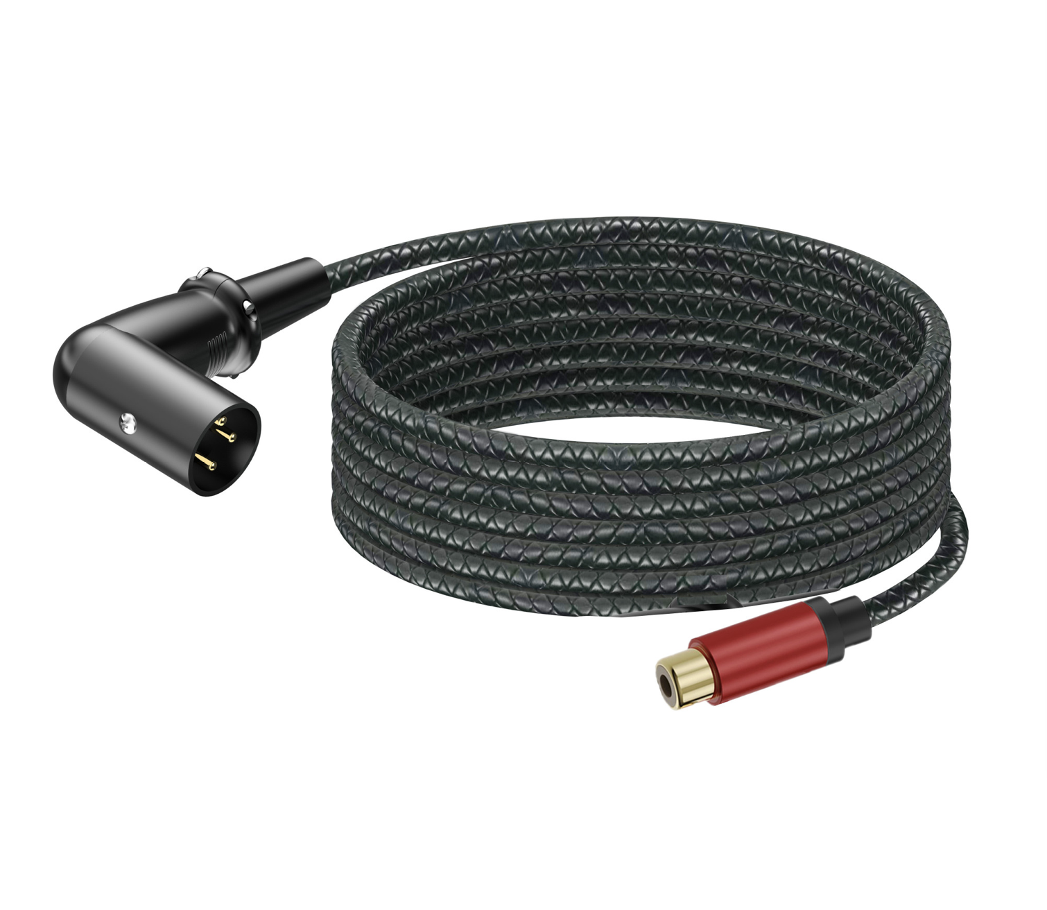 RCA Female to XLR Male 3 Pin Audio Cable – Stereo Adapter Connector for Mixer, Amplifier & HiFi System