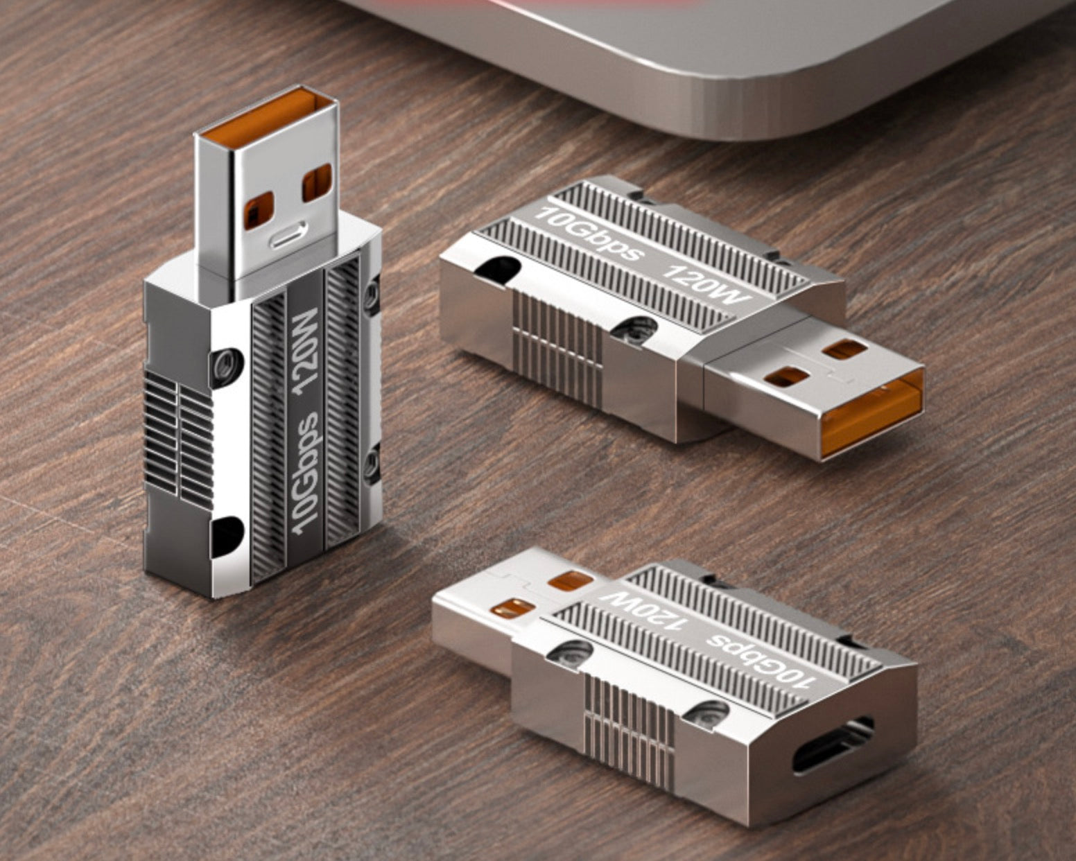 High speed USB A to USB C converter adapter supporting data transfer up to 10Gbps