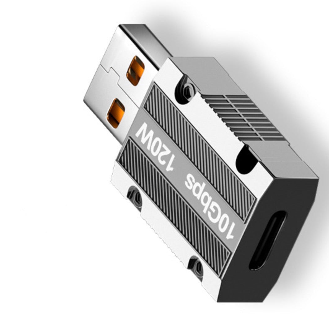 USB C adapter supporting fast charging up to 120W