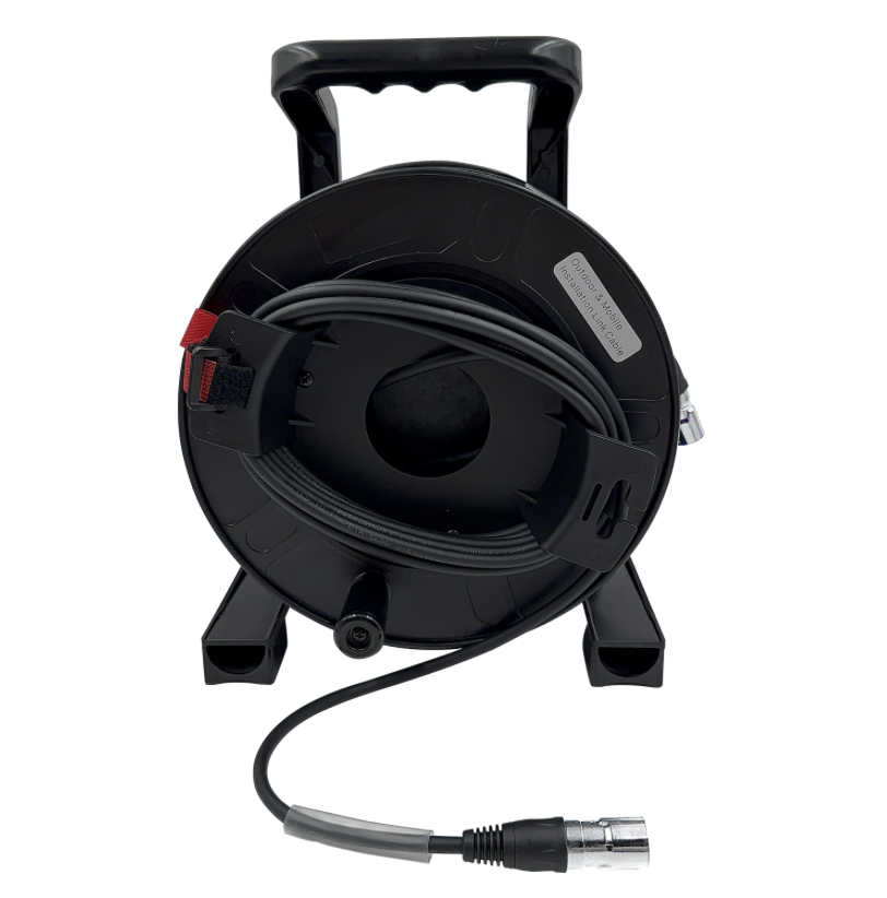 CAT6A S/FTP PUR Rugged Ethernet Cable Reel — REAN etherCON, Male to Male