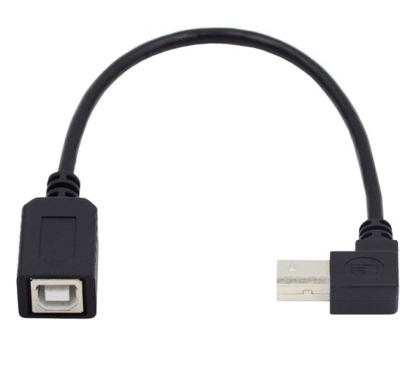 USB 2.0 B Type Male to Female Printer Extension Cable 0.2m