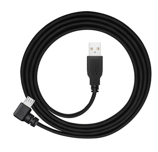 Micro USB 5 Pin to USB 2.0 A Data Charge Cable - Right Angle