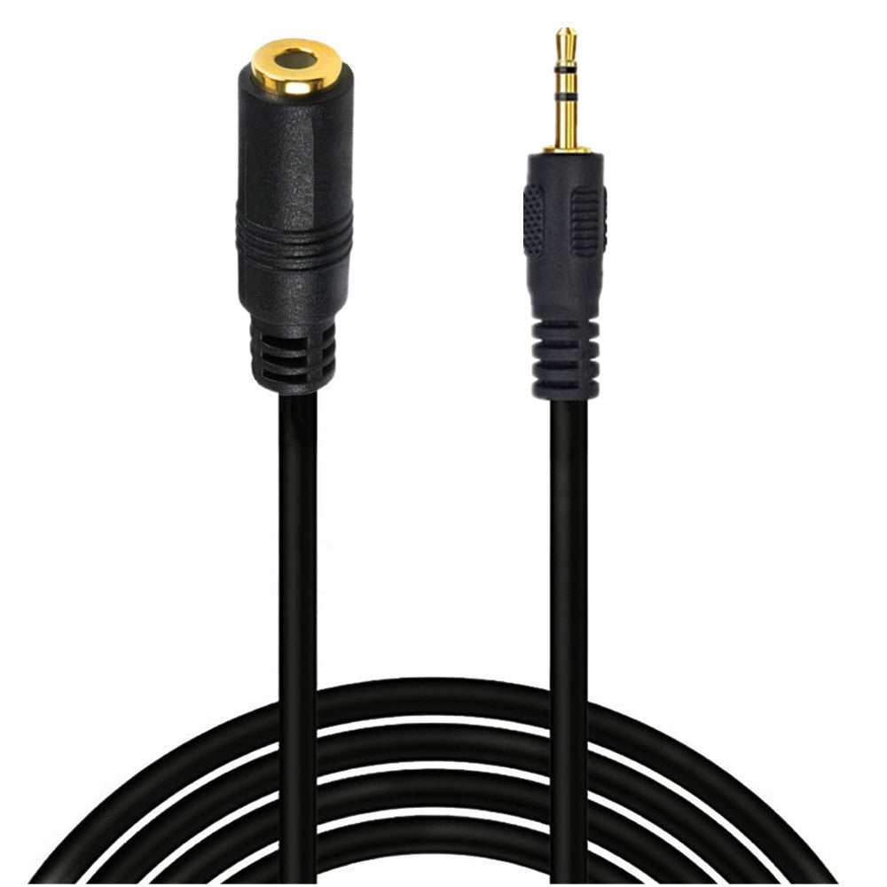 2.5mm to 3.5mm stereo AUX adapter cable
