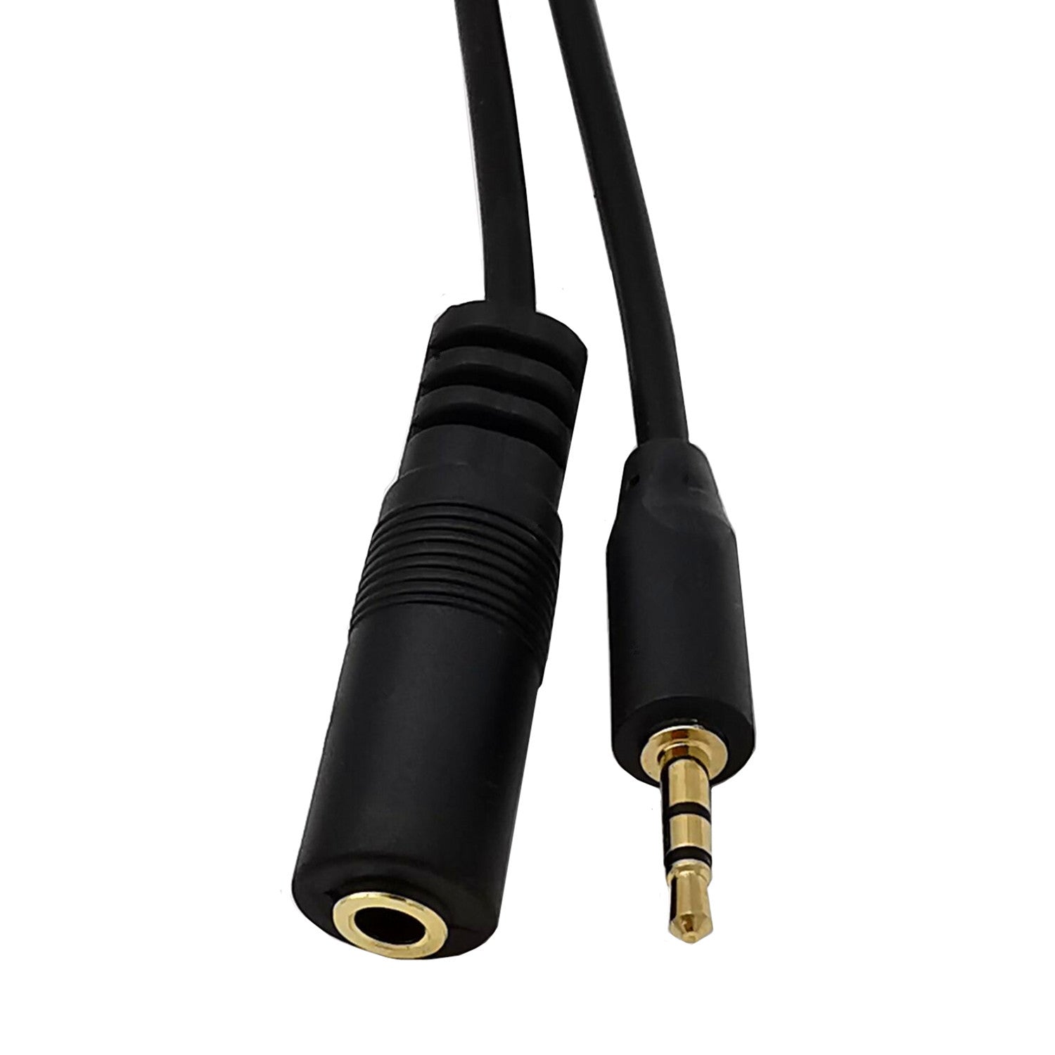 Gold plated 2.5mm male to 3.5mm female audio cable