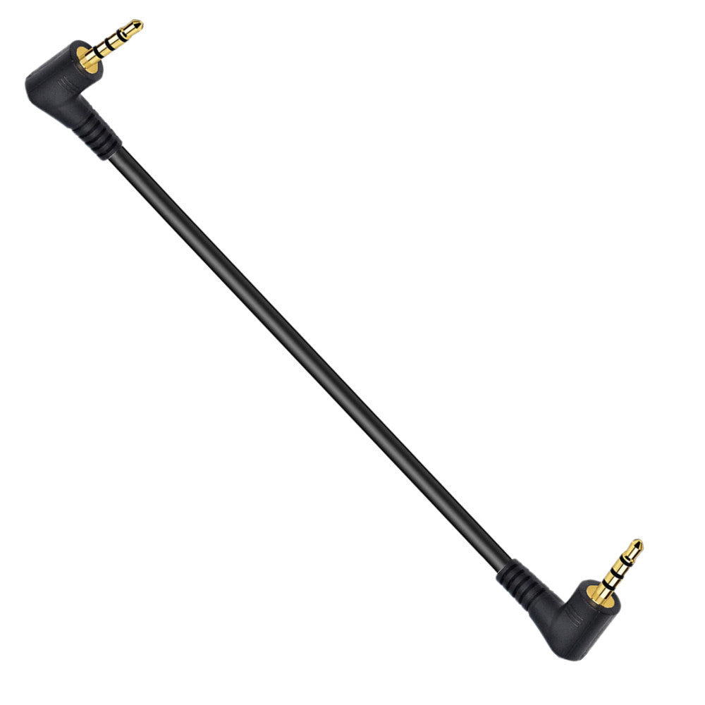 2.5mm angled headset cable with gold plated connectors