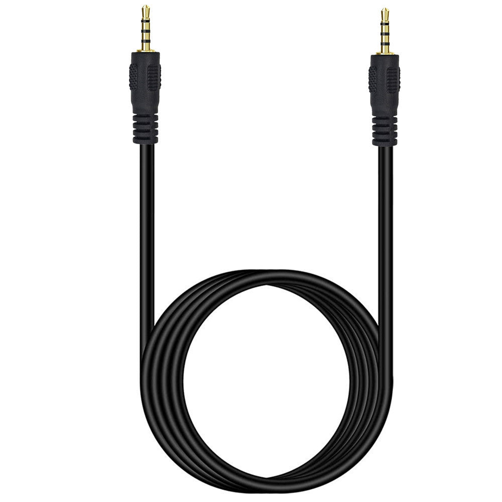 2.5mm to 2.5mm 4Pole Male to Male TRRS Stereo Headset Audio Aux Cable