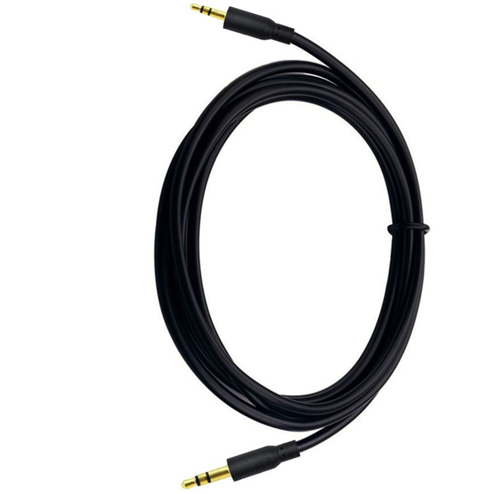 2.5mm headset to 3.5mm AUX cable gold plated connectors