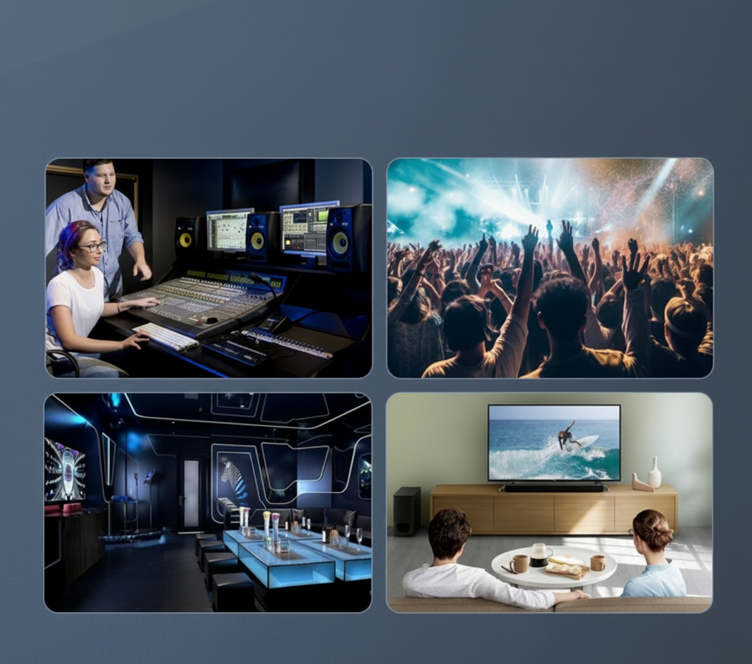 6.35 mm (1/4") Mono TS Audio Jack Connector – Gold Metal Housing