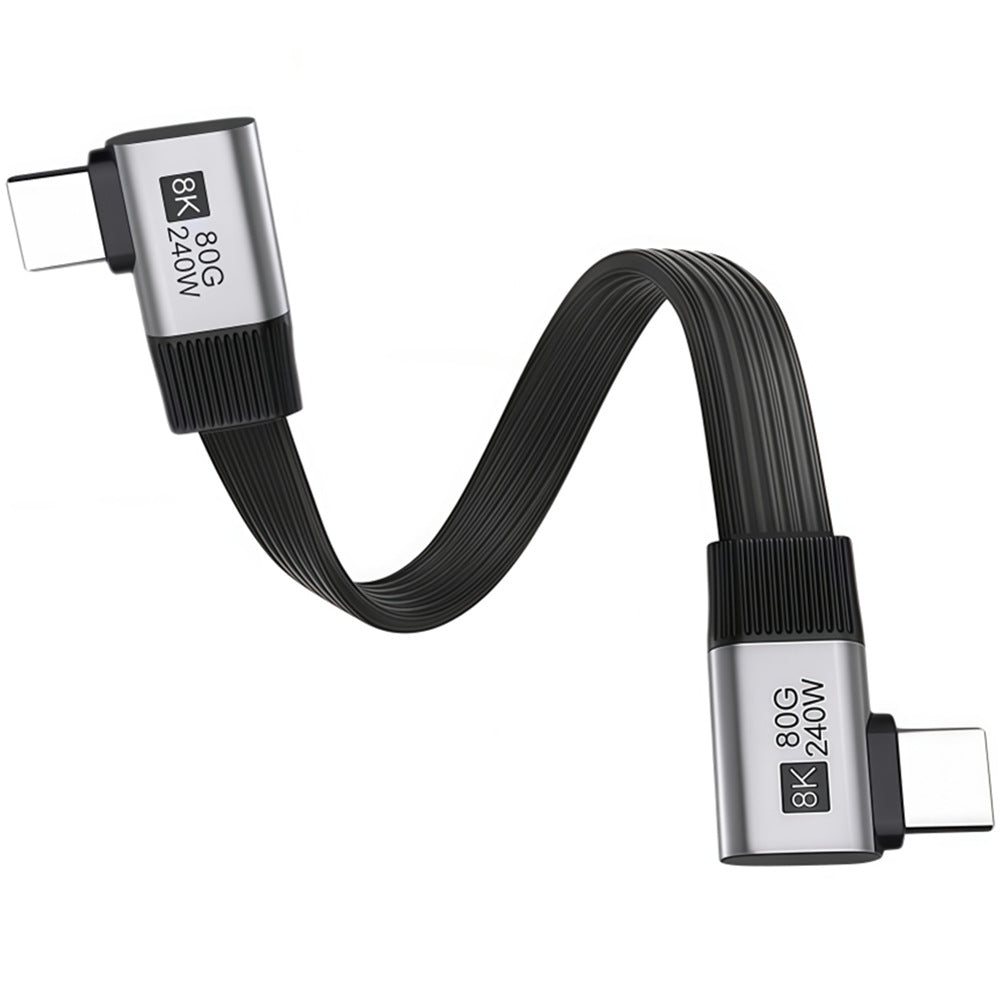 240W PD fast charging USB-C cable with metal housing