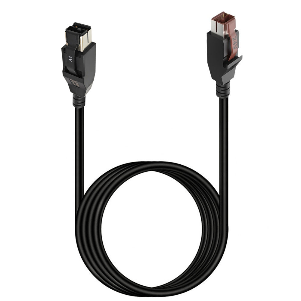 24V to 5V PoweredUSB cable 2m