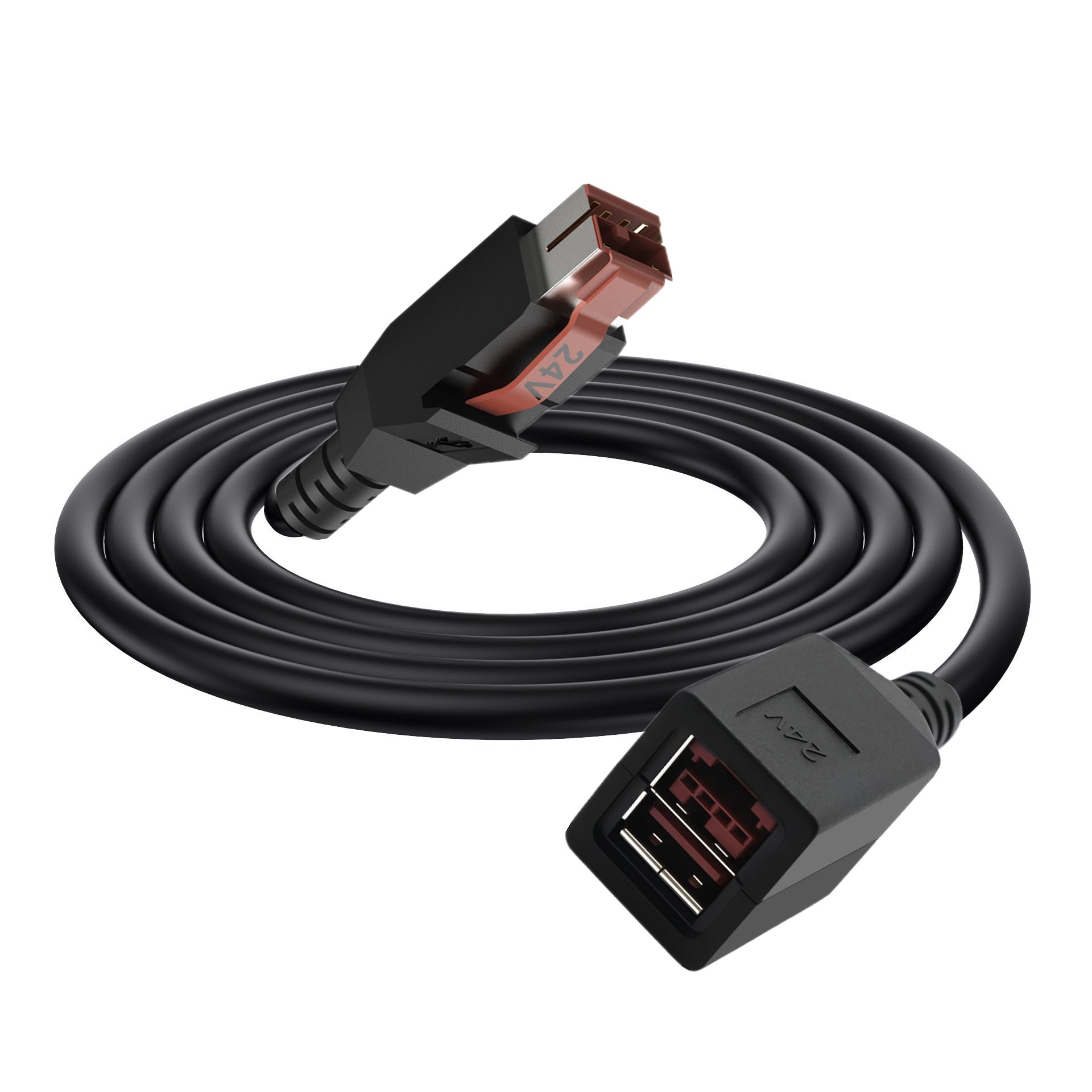 POS terminal PoweredUSB male to female cable