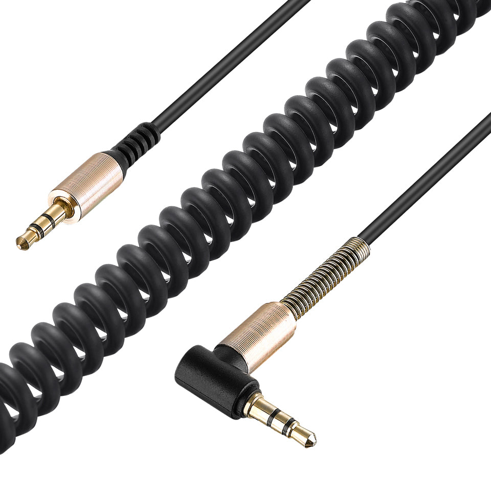 3.5mm AUX cable gold plated connector
