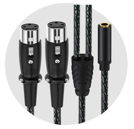 gold plated 3.5mm female audio jack connector
