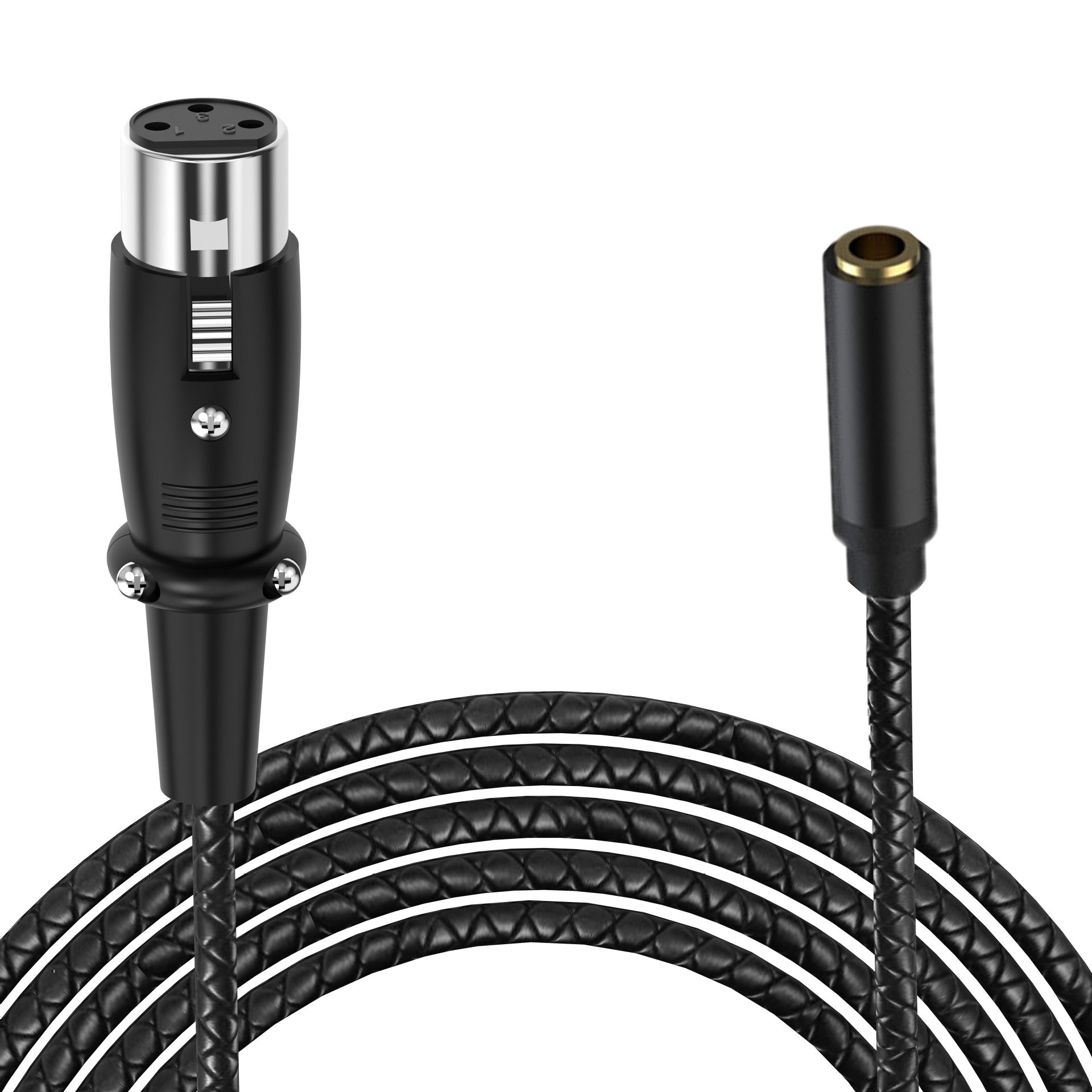 3.5mm female to XLR female audio adapter