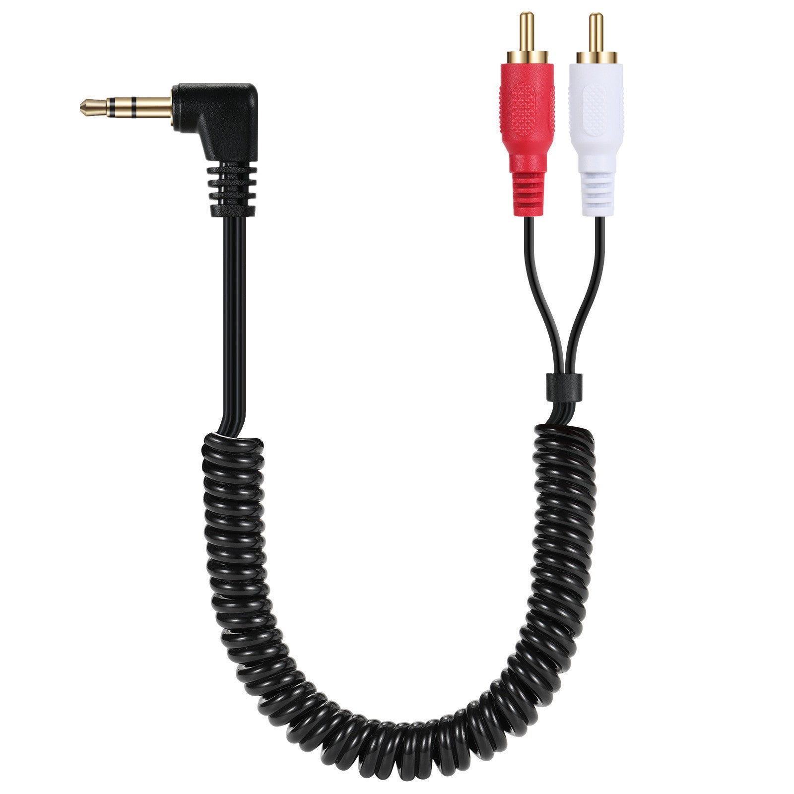 3.5mm male to dual RCA stereo audio cable