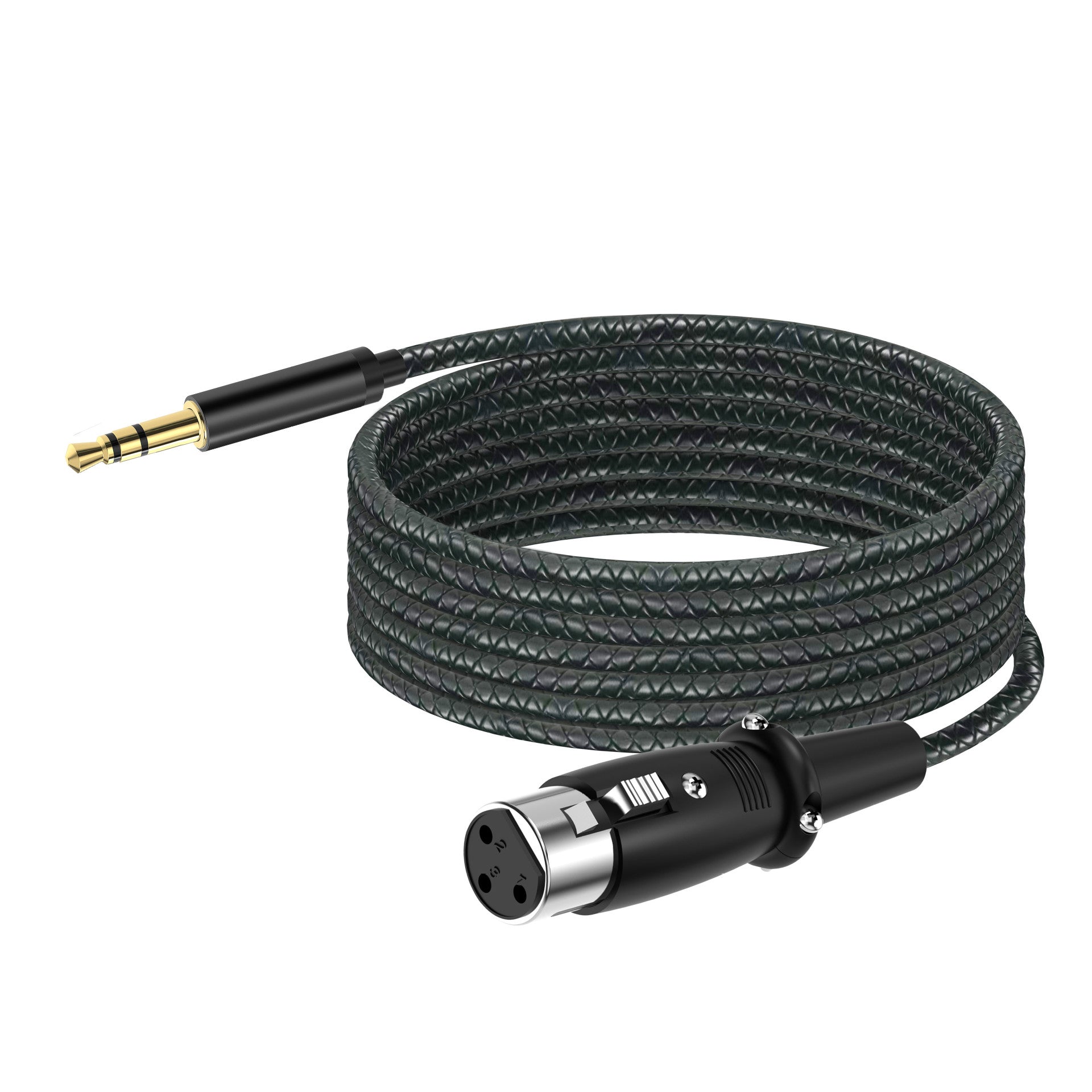 3.5mm TRS to XLR female converter cable available in 0.3m 1.8m and 3m