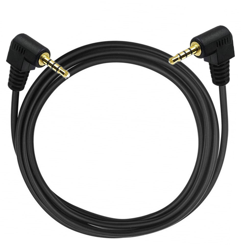 3.5mm 4 Pole 3 Ring TRRS Male to 3.5mm 4Pole Male Audio Cable