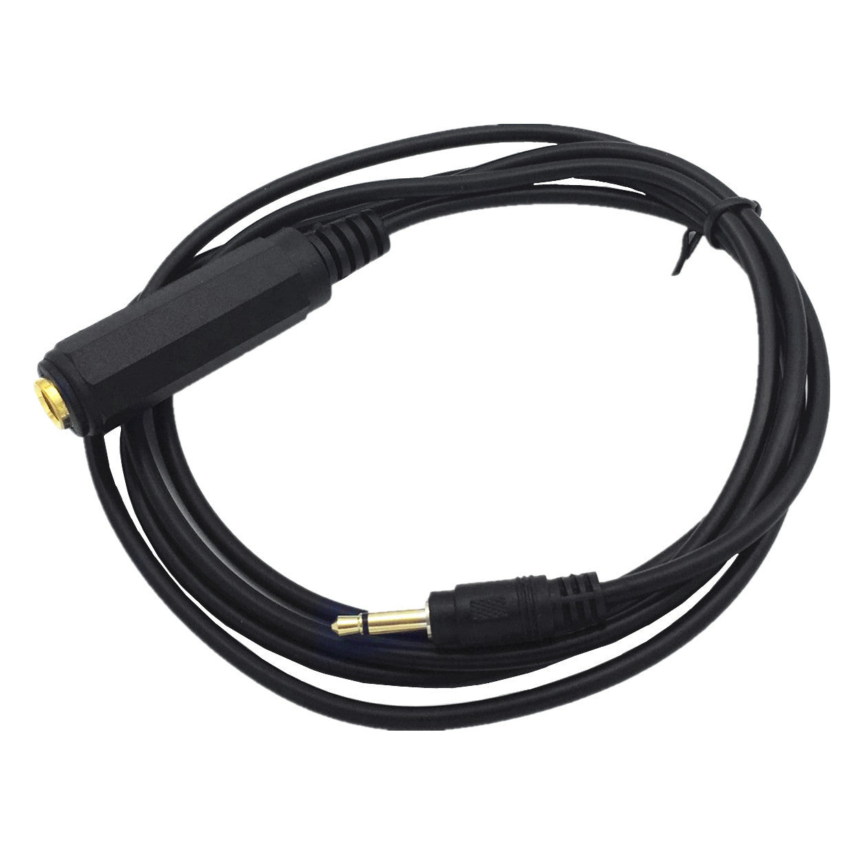 3.5mm Mono 1/8 inch Male to 6.35mm 1/4 inch Female Stereo Hifi Mic Audio Extension Cable