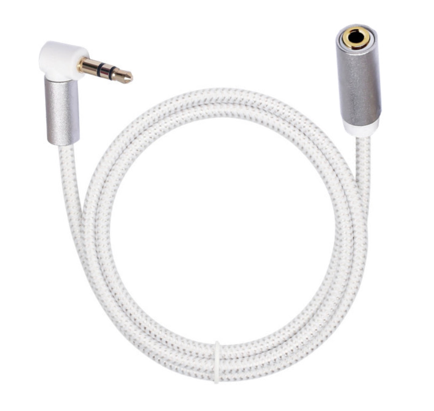 Gold plated 3.5mm stereo audio extension cable