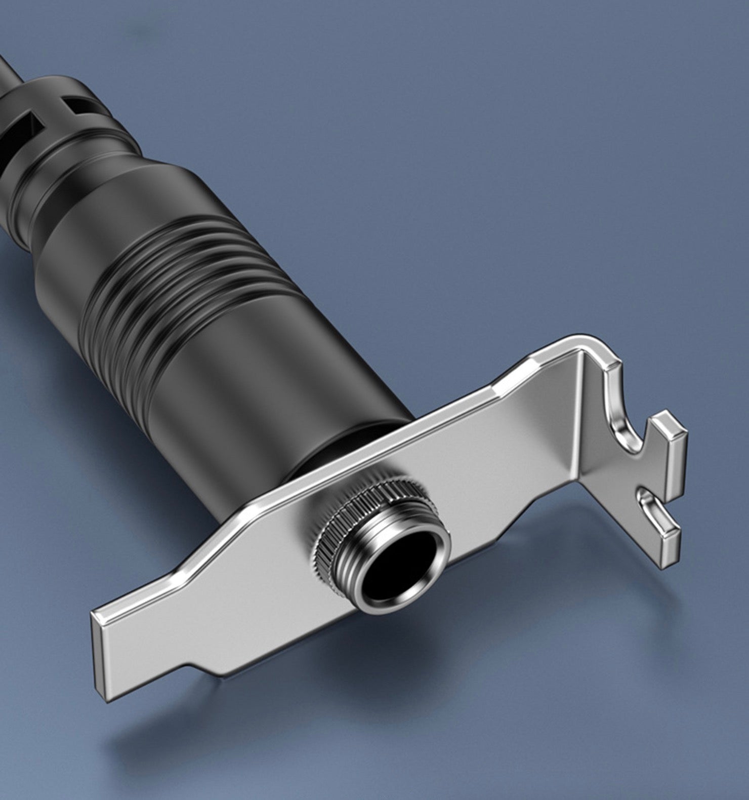 3.5mm AUX threaded female connector extension cable