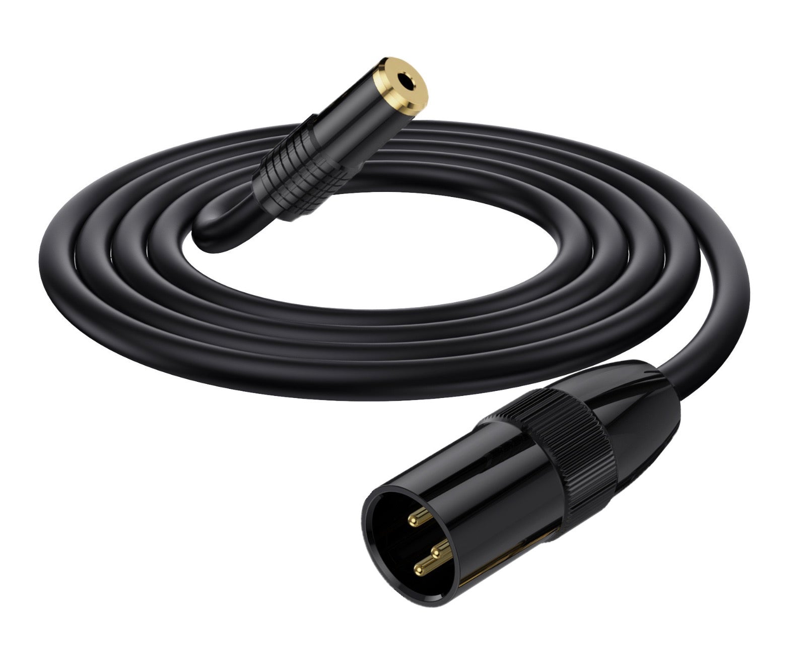 Professional 3.5mm to XLR cable black