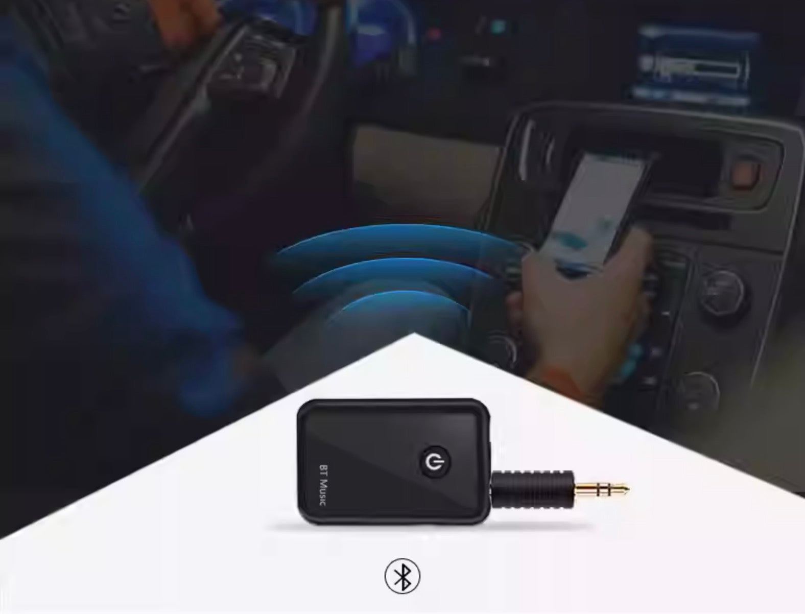 3.5mm TRS male to male 3-pole stereo audio adapter plug to plug connector