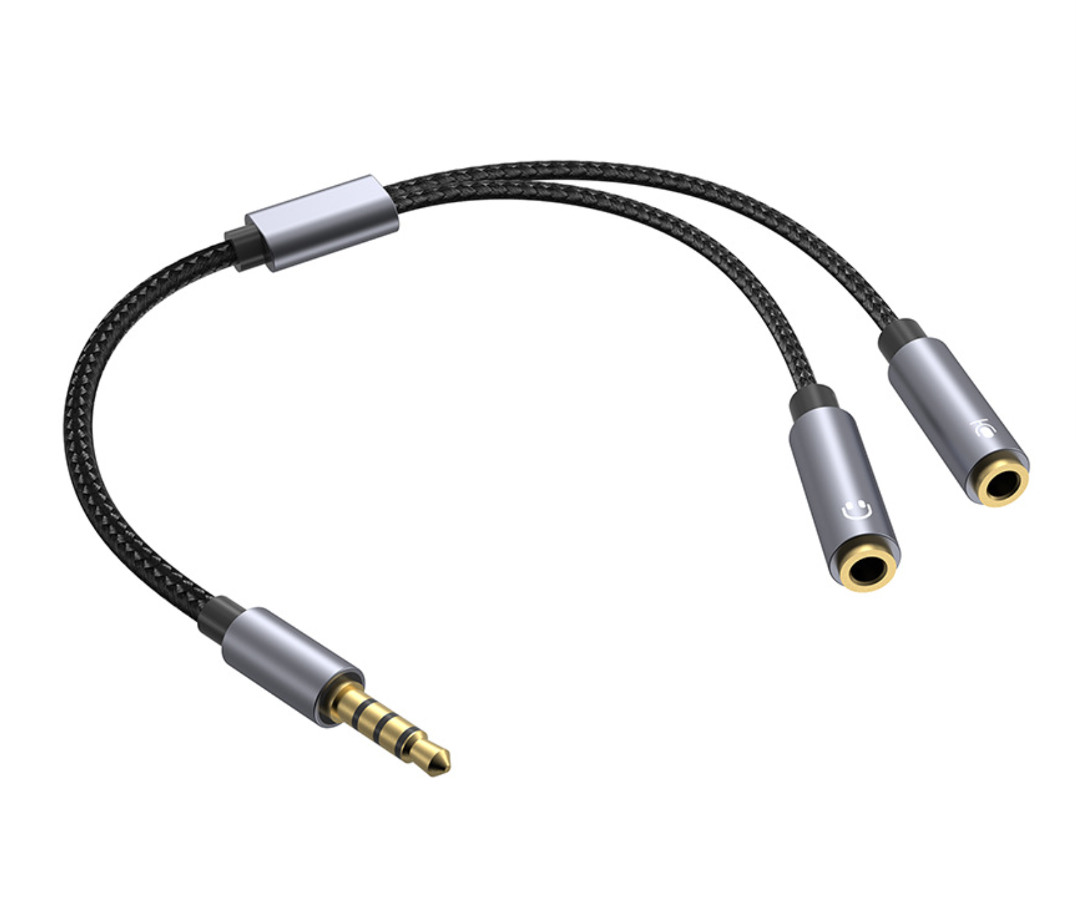 3.5mm male to dual female audio splitter 