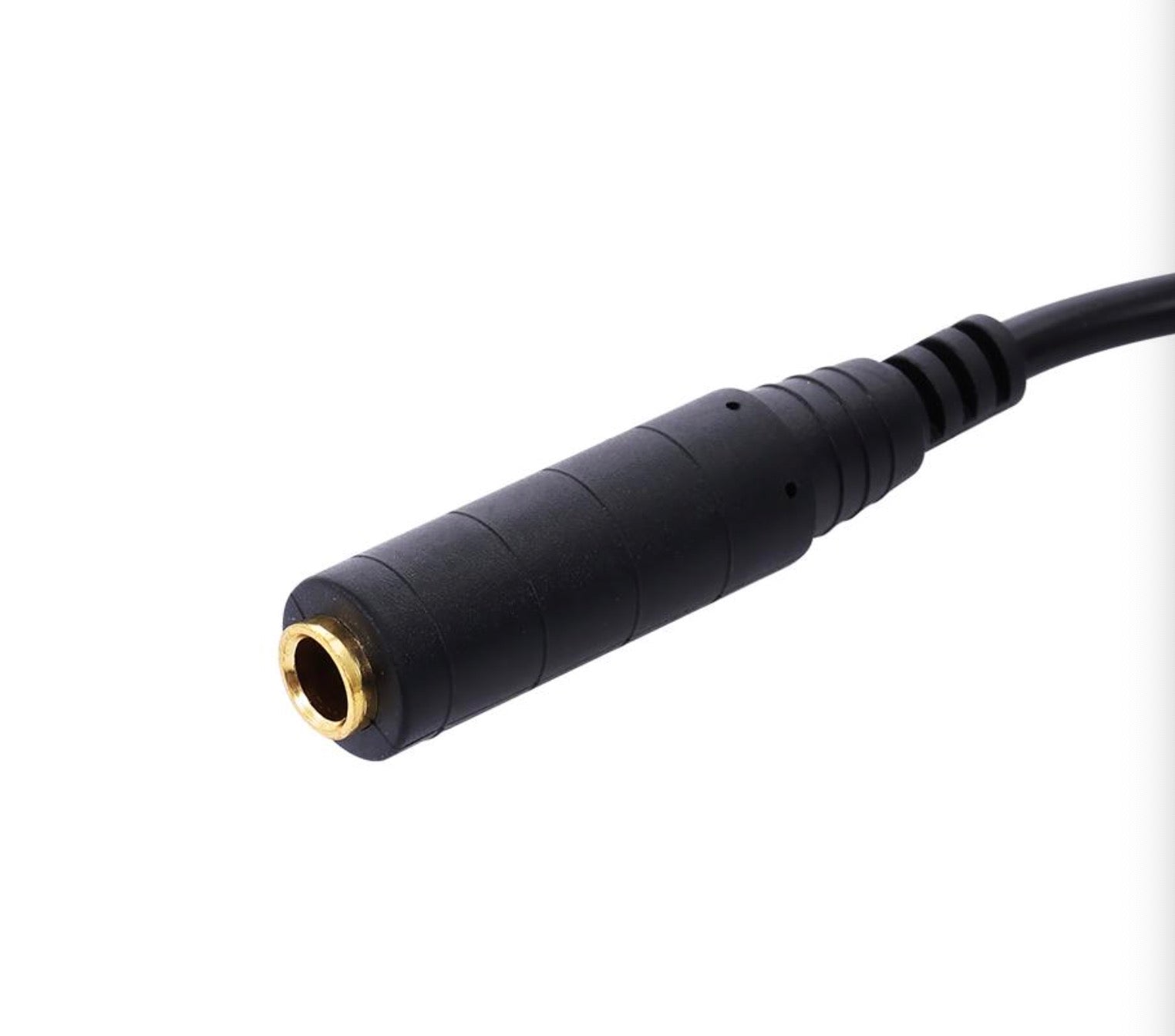 3.5mm male to 6.35mm female stereo headphone audio adapter converter