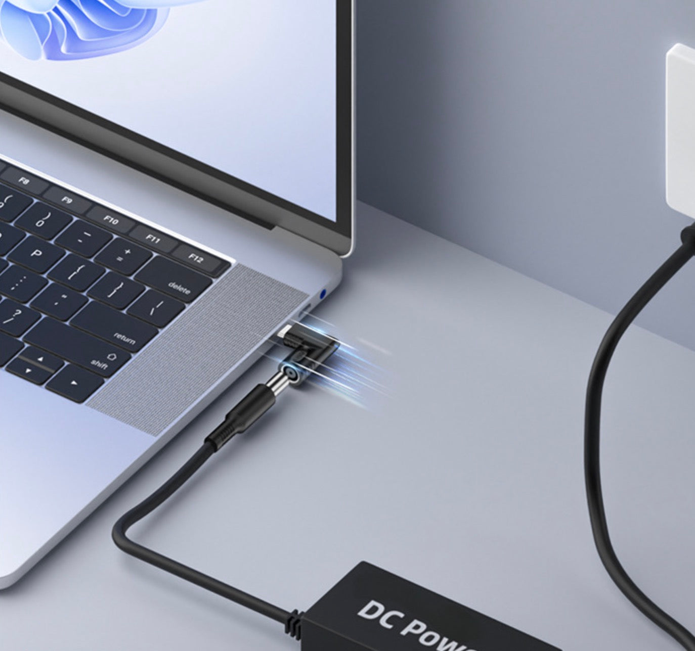 4.5 x 0.6mm DC female to USB C male PD adapter 140W