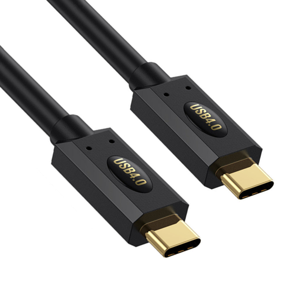 USB4 cable supporting 40Gbps data transfer and 8K video output
