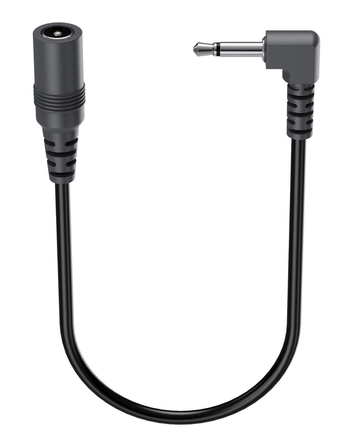 5.5mm x 2.1mm DC female to 3.5mm power converter cable