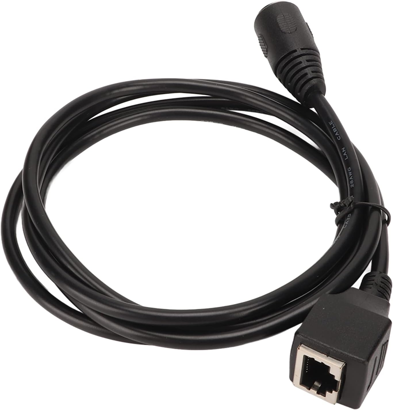 MIDI to RJ45 extension cable for digital audio and networking applications