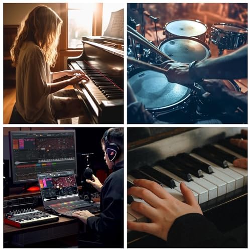 5 Pin DIN Male to 5 Pin DIN Male Cable – MIDI Extension Lead for Keyboard, Synthesizer & Audio Equipment